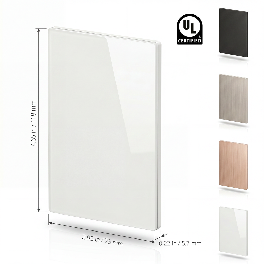 SoHo Horizontal Panel Light Switch